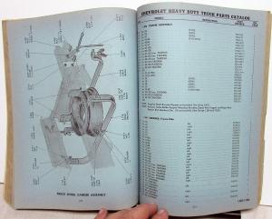 1956-1958 Chevrolet Dealer Heavy Duty Truck Special Equipment Parts Catalog Orig