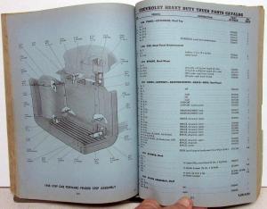 1956-1958 Chevrolet Dealer Heavy Duty Truck Special Equipment Parts Catalog Orig