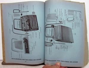 1956-1958 Chevrolet Dealer Heavy Duty Truck Special Equipment Parts Catalog Orig
