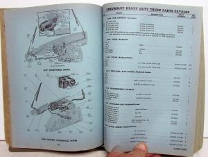 1956-1958 Chevrolet Dealer Heavy Duty Truck Special Equipment Parts Catalog Orig