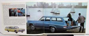 1966 Chevrolet Wagon Sportvan Chevelle Chevy II Caprice Sales Brochure Original