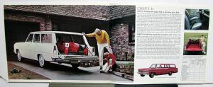 1966 Chevrolet Wagon Sportvan Chevelle Chevy II Caprice Sales Brochure Original