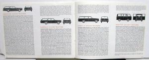 1966 Chevrolet Wagon Sportvan Chevelle Chevy II Caprice Sales Brochure Original