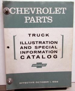 1953-1967 Chevrolet Truck Dealer Parts Illustration Special Info Catalog Pickup