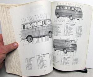 1953-1967 Chevrolet Truck Dealer Parts Illustration Special Info Catalog Pickup