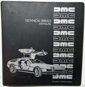 デロリアン　DMC-12 マニュアル一式 自動車輸入 コレクターズカー専門 M&Mインターナショナル 1981年