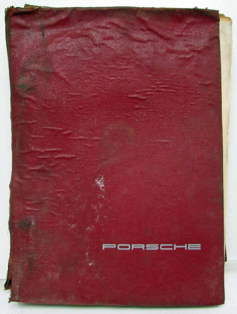 Porsche 356 Technical Manual – Elfrink Repair Shop Service Book – Used