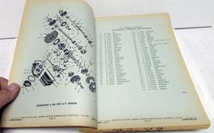 1970-1972 Chevrolet Truck Dealer Parts Catalog Book Heavy Duty Series 90000 H/D