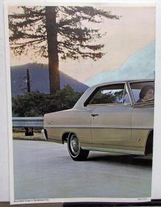 1966 Chevrolet Chevy II 100 Nova Super Sport Color Dealer Sale Brochure ORIGINAL
