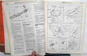 1966 Ford Truck Shop Service Manual Set Original Pickup H/D F-Series Parcel