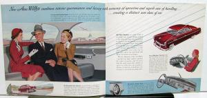 1952 Willys Aero Ace Wing Setting A Fresh Pattern Brochure & Specifications