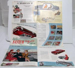 1952 Willys Aero Ace Wing Setting A Fresh Pattern Brochure & Specifications