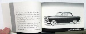1954 Willys Aero Ace Eagle Lark Station Wagon Sales Brochure Original