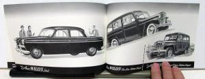 1954 Willys Aero Ace Eagle Lark Station Wagon Sales Brochure Original