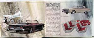 1963 Dodge Polara 500 440 330 Wagons Sedans Specs Color Sales Brochure Original