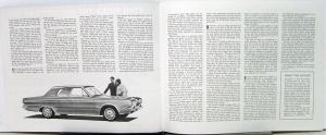 1963 Dodge Stag Magazine Reprint Article by Dale Shaw Sales Folder Original