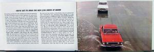 1962 Dodge Dart & Lancer Color Small Sales Brochure Boston Dealers Original