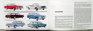 1962 Dodge Dart & Lancer Color Small Sales Brochure Boston Dealers Original
