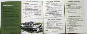 1964 Dodge Trailer Towing Classes Packages Options Sales Folder Original