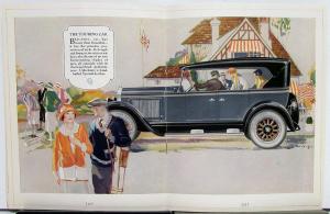 1926 Willys Knight 6 Models 66 & 70 Touring Roadster Coupe Sedan Sales Brochure