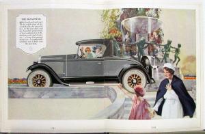 1926 Willys Knight 6 Models 66 & 70 Touring Roadster Coupe Sedan Sales Brochure