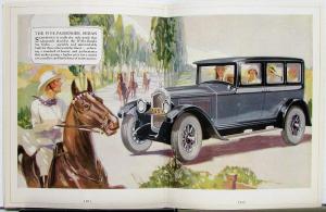 1926 Willys Knight 6 Models 66 & 70 Touring Roadster Coupe Sedan Sales Brochure