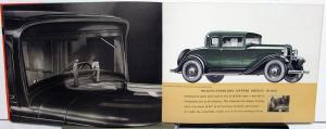 1932 Willys Overland Sixes Eights Silver Streak Motor 90 88 Sales Brochure Orig