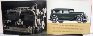 1932 Willys Overland Sixes Eights Silver Streak Motor 90 88 Sales Brochure Orig