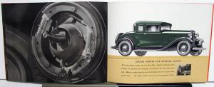 1932 Willys Overland Sixes Eights Silver Streak Motor 90 88 Sales Brochure Orig