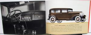 1932 Willys Overland Sixes Eights Silver Streak Motor 90 88 Sales Brochure Orig