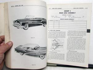 1953 Buick Service Shop Repair Manual Special Super Roadmaster Skylark