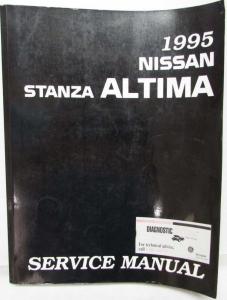 1995 Nissan Stanza Altima Service Shop Repair Manual Model U13 Series