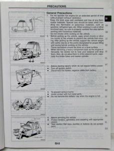 1995 Nissan Stanza Altima Service Shop Repair Manual Model U13 Series