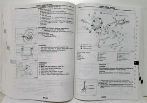 1995 Nissan Stanza Altima Service Shop Repair Manual Model U13 Series