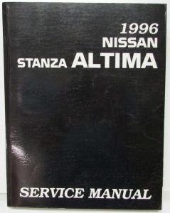 1996 Nissan Stanza Altima Service Shop Repair Manual Model U13 Series