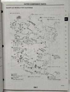1997 Nissan Altima Service Shop Repair Manual Model U13 Series