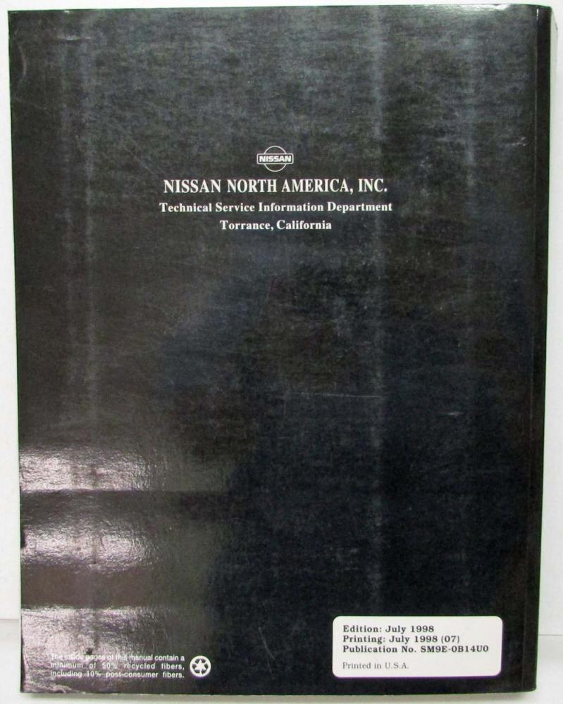 Nissan Sentra Service Manual: Precautions for drive shaft Nissan Sentra Service Manual: Precautions for drive shaft