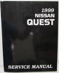 1999 Nissan Quest Service Shop Repair Manual Model V41 Series
