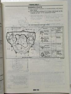 1989 Nissan 300ZX Service Shop Repair Manual Model Z31 Series