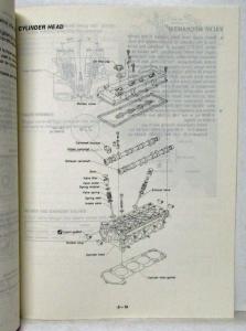 1991 Nissan Product Bulletin Vol 222 Models Introduction 240SX Truck Pathfinder