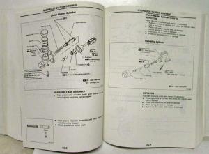 1991 Nissan Stanza Service Shop Repair Manual Model U12 Series