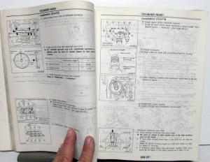 1991 Nissan Maxima Service Shop Repair Manual Model J30 Series
