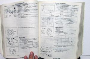 1991 Nissan Maxima Service Shop Repair Manual Model J30 Series