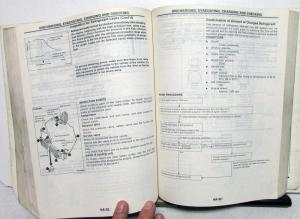 1991 Nissan Maxima Service Shop Repair Manual Model J30 Series