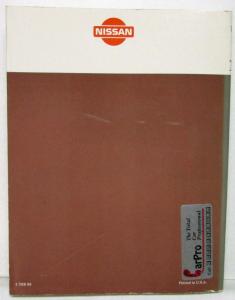 1988 Nissan Technical Bulletins Manual Including Recall Campaigns