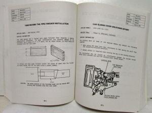 1989 Nissan Technical Bulletins Manual