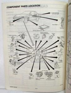 1986 Nissan Product Bulletin Vol 161 Models Introduction Midyear 200SX 87 Maxima