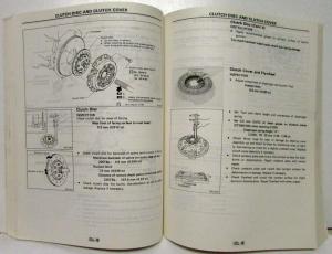 1987 Nissan Stanza Service Shop Repair Manual Model T12 Series