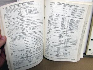 1968 69 70 71 1975 Cadillac Chassis Body Parts Book Set Eldorado DeVille Calais