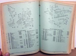1968 69 70 71 1975 Cadillac Chassis Body Parts Book Set Eldorado DeVille Calais